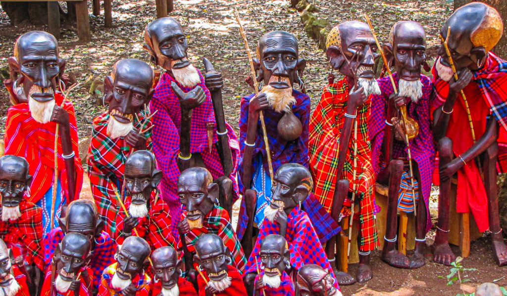 Maasai Elders Conferring - Douglas Derrer